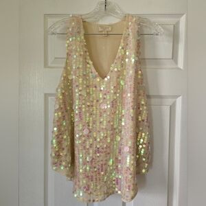 Moulinette Souers Sequined Swing Top, 10